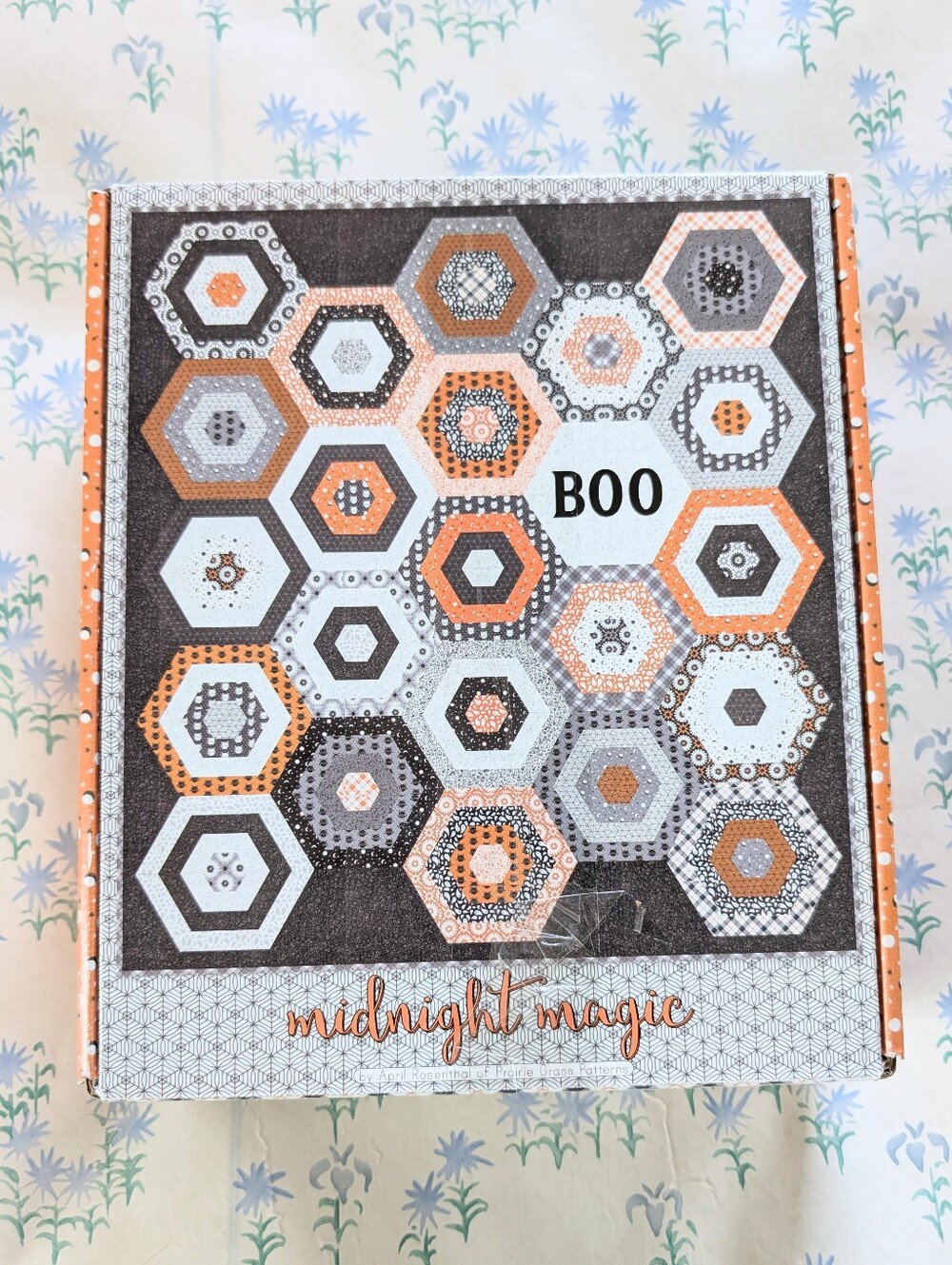 Moda Midnight Magic Boo Quilt Kit NEW April Rosenthal Halloween Cotton DIY